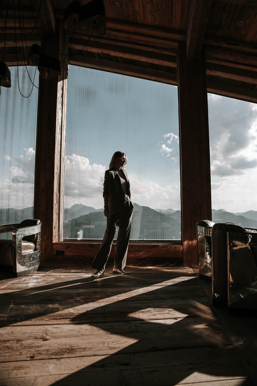 Blick aus dem Chalet